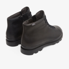 Camper Brutus Ankle Boots Black - Mens Singapore MMVLBE-023